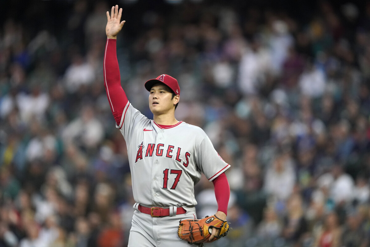 大谷翔平はマリナーズを6回無失点に抑えて連敗を止めて今季5勝目をマークした(写真・AP/アフロ)