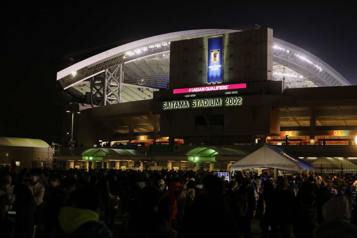 アメリカ、カナダ、メキシコで共同開催される2026年のW杯からアジア大陸枠が「4.5」から「8.5」に拡大(写真:森田直樹/アフロスポーツ)