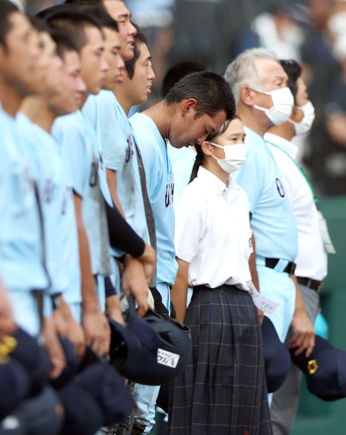 プロ注目の近江・山田陽翔が5失点と下関国際に攻略され準決勝敗退(写真・日刊スポーツ)