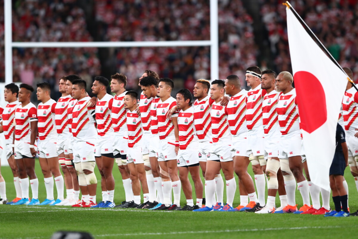 3年前の感動よ。再び。ラグビーW杯仏大会が1年後の9月8日に開幕する(写真:長田洋平/アフロスポーツ)