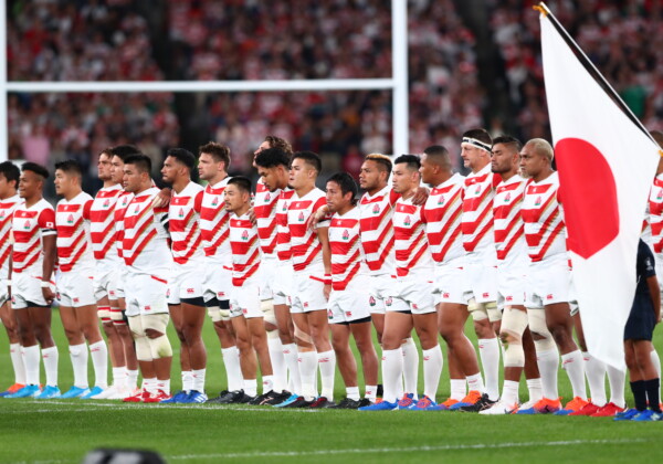 3年前の感動よ。再び。ラグビーW杯仏大会が1年後の9月8日に開幕する(写真:長田洋平/アフロスポーツ)